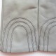 Gants en cuir d'agneau gris perle charcoal "ADA".