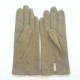 Leather gloves of lamb alfa "CAPUCINE"