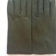 Leather gloves of lamb fir "CAPUCINE"