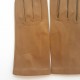 Gants en cuir d'agneau mastic "CAPUCINE".