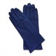 Leather gloves of lamb damson "COLINE"