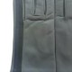 Leather gloves of lamb charcoal blue berry black "AKANO".