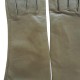 Gants en cuir d'agneau olivier "COLINE".