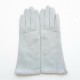 Leather gloves of lamb dove "COLINE".