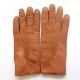 Gants en cuir de pécari cork "LEONIE".