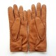 Gants en cuir de pécari cork "LEONIE".