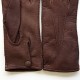 Leather gloves of pecarry mink "LEONIE".