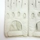 Leather gloves of peccary white "POMPEIA"