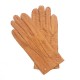 Leather gloves of peccary cork "PERNILLE"