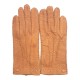 Leather gloves of peccary cork "PERNILLE"