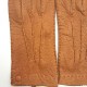 Leather gloves of peccary cork "PERNILLE"