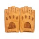 Leather mittens of peccary cork "MATHEO".