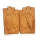 Leather mittens of peccary cork "MATHEO".