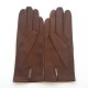 Leather gloves of lamb senois "CAPUCINE"