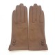 Leather gloves of lamb sand "CLEMENTINE".