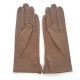 Leather gloves of lamb sand "CLEMENTINE".