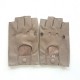 Leather mittens of lamb putty "PILOTE"