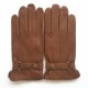Leather gloves of lamb biscuit "ARTHUR"