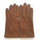 Gants en cuir d'agneau sable "RAPHAEL".