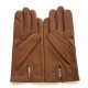 Leather gloves of lamb biscuit "RAPHAËL"