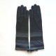 Leather gloves of lamb black and grey"NATRICIA BIS"