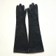 Gants en cuir noirs "PALLINI"