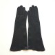 Gants en cuir noirs "PIA".