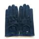 Gants en cuir d'agneau navy "AYRTON".