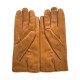 Gants en cuir d'agneau biscuit "HENRI".