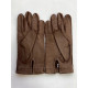 Leather gloves of peccary mink "JOSEPH".