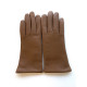 Leather gloves of lamb biscuit ADELINE".