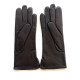 Gants en cuir d'agneau mastic "VIOLETTE".