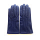 Gants en cuir d'agneau myrtille "HENRI".