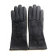 Gants en cuir de chèvre noir " STAR SCOOTER".