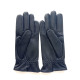 Leather gloves of goat black " SCOOTER H".