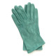 Leather gloves of goat-skin suede glacier "COLINE BIS"