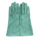 Leather gloves of goat-skin suede glacier "COLINE BIS"