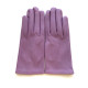 Leather gloves of lamb marshmallow "CAPUCINE"