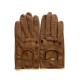 Leather gloves of lamb biscuit "AYRTON".