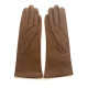 Gants en cuir d'agneau biscuit "COLINE".