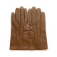 Leather gloves of lamb biscuit "HENRI"