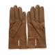 Gants en cuir d'agneau biscuit "HENRI".