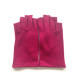 Mitaines en laine et acrylique fuchsia "LOUCIA".