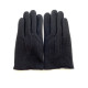 Wool and acrylic grey gloves "LILOU