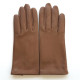 Leather gloves of lamb sand "CAPUCINE".