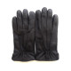 Leather gloves of deer brown " MARC "