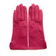 Leather gloves of lamb orchid "VIOLETTE"