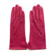 Leather gloves of lamb orchid "VIOLETTE"